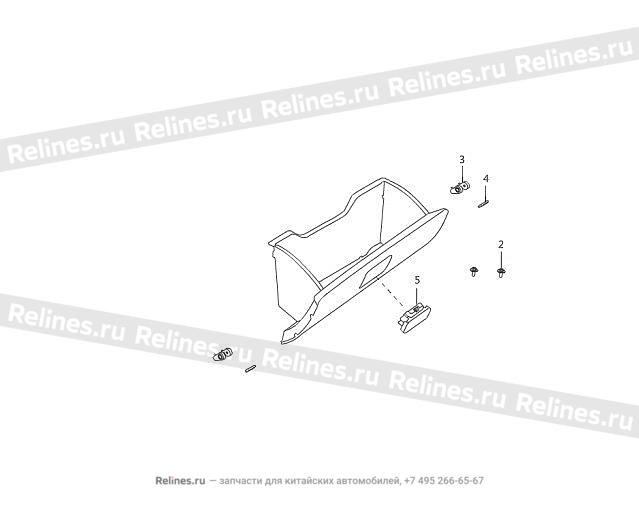 Glovebox assy - 530310***96A3Y