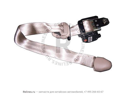 Safty belt assy-fr LH