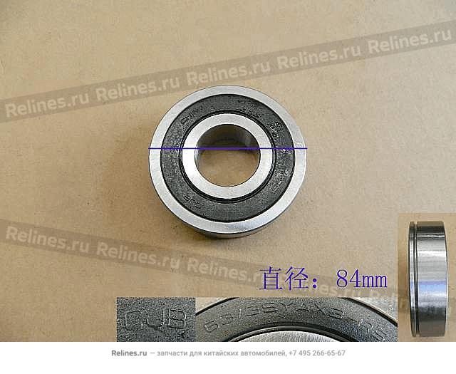 Bearing-output shaft