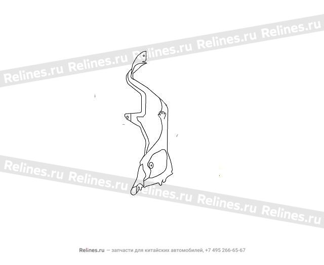 LWR dummy plate assy engine compartment - 84009***W09A