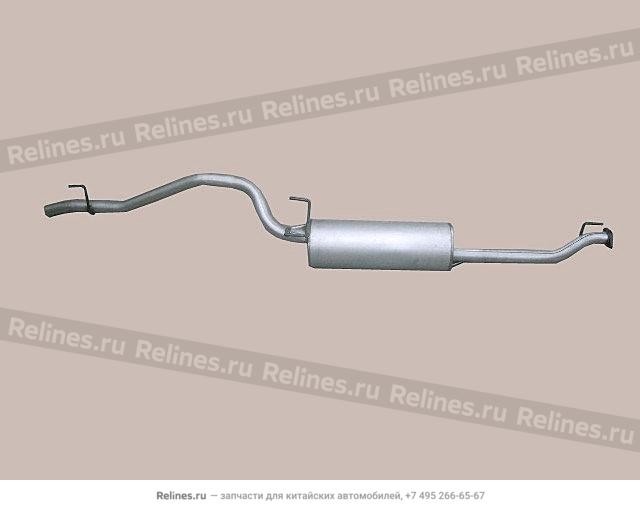 Muffler w/tail pipe assy - 1201***D32