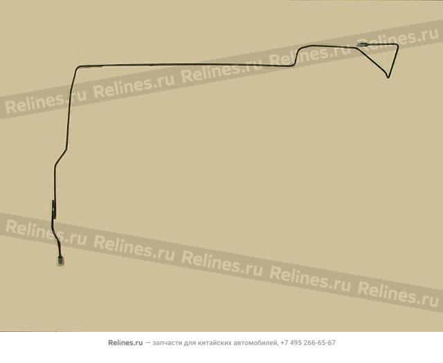 RR pipe-master cylinder to comb valve RH