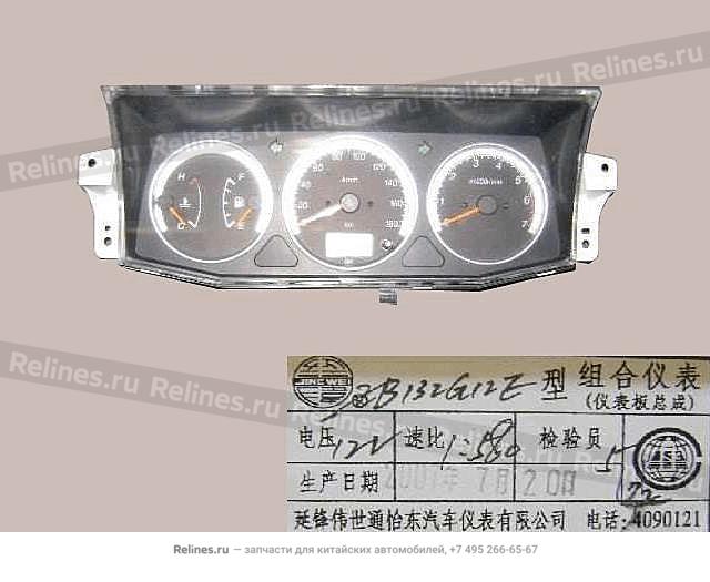 Combination instrument assy(ZB132G12E1) - 38201***01-C1