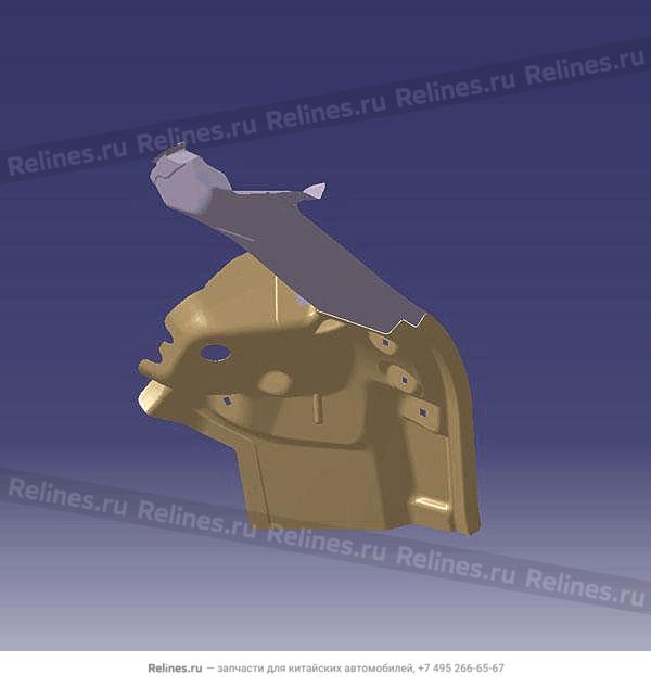 Водяной слот фары задней правой T18/T1A