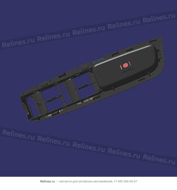 Protecting plate-fr door switch LH - T11-3***31AB