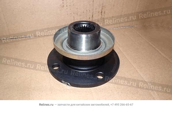 Flange tray-final drive