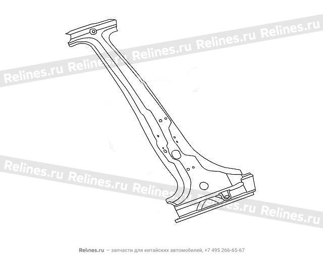 Reinf plate-b pillar RH - 5401***M00