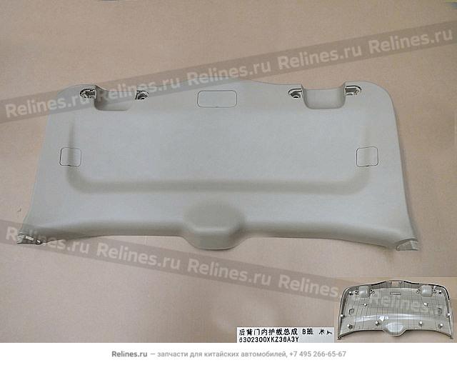 INR panel assy tail door - 630230***36A3Y