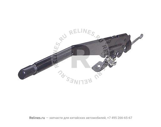 Hand brake control mechanism