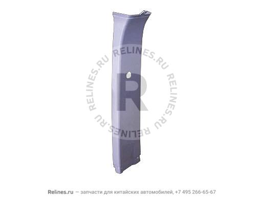 Trim board-b pillar RH UPR