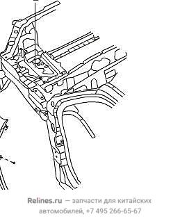 Mud guard assy RH