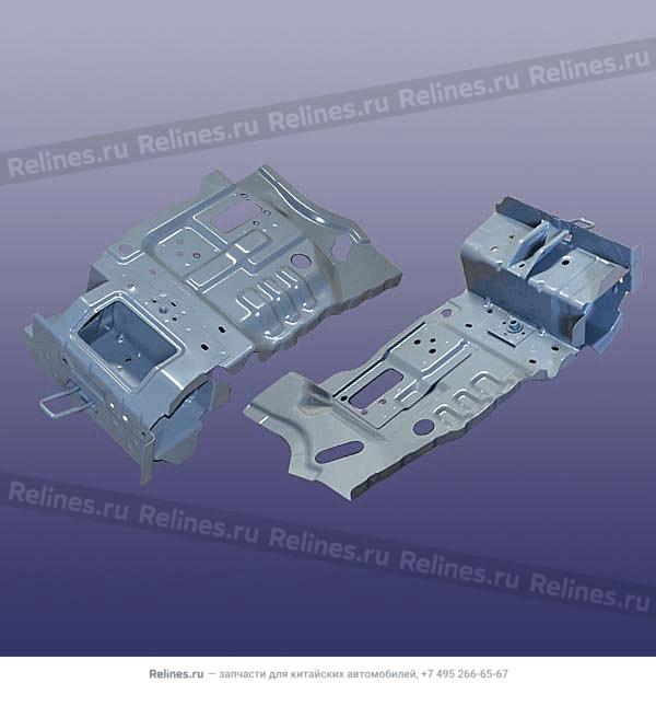 LH bracket-parcel shelf panel - J52-8***10-DY