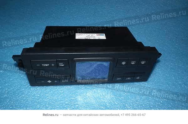 Control panel-a/c
