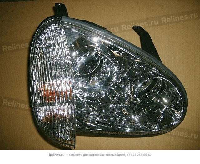 Combination headlamp assy RH(rhd) - 4121***P50