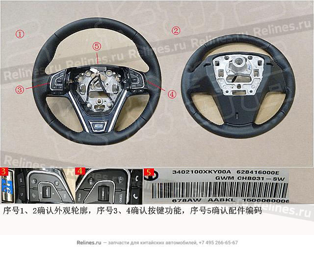 Strg wheel assy