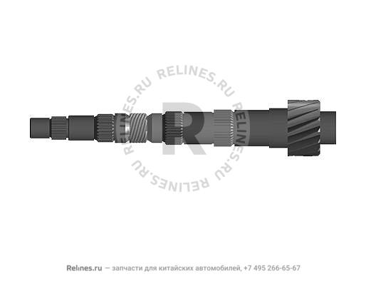 Вал КПП вторичный - A11-3AA***11205AA