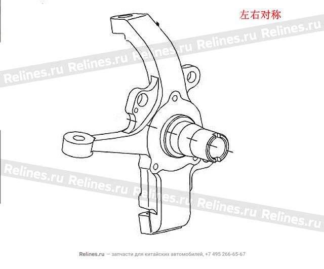 Strg knuckle LH - 30011***03XA