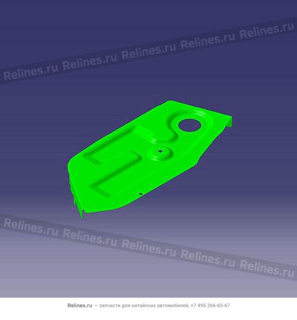 Пластина фиксирующая пол задний левая T18/T1A/T1D - 50100***AADYJ