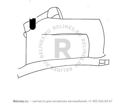 A/c control panel - 8100***S08