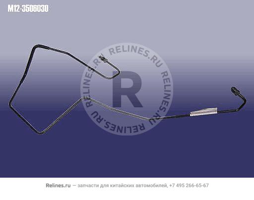 Трубка тормоз.мет. лев. - M12-***030