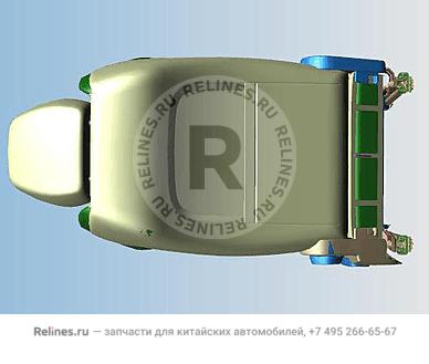 Левое переднее сидение и пряжка в сборе T19 - 40200***AAABK