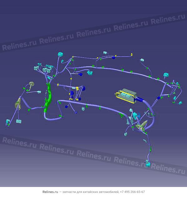 Wiring harness-fr chamber