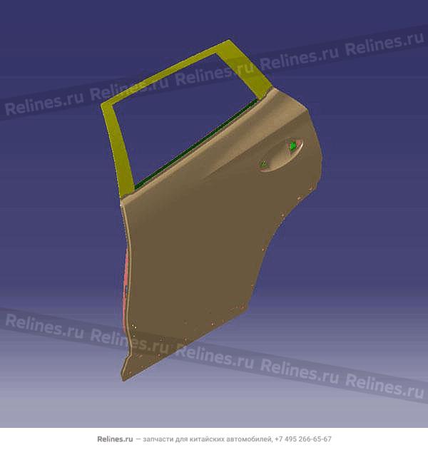 Дверь задняя левая T19C