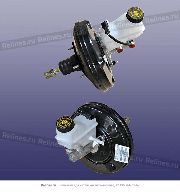 Вакумный усилитель + бачок - J52-***010