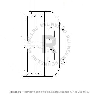 Engine deflector - 28021***0HXA