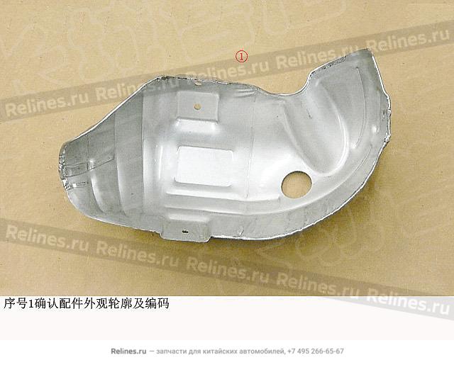 Heat shield catalytic convertor - 12050***Y00A