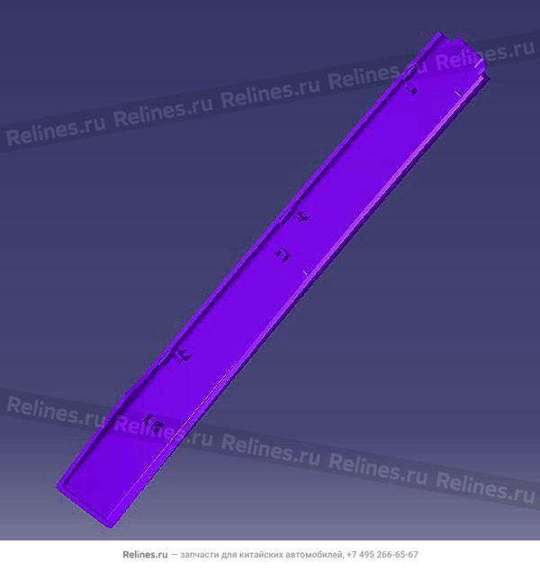 Накладка рейлинга крыши передняя правая - T15-***122