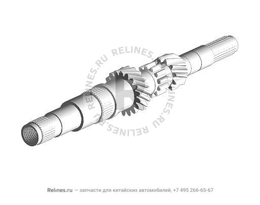 Вал первичный (входной) - A11-3AA***11101AA