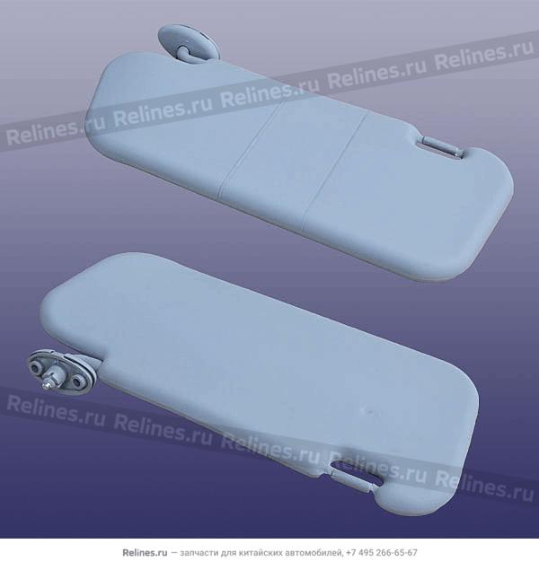 LH sun visor - J52-8***10FA