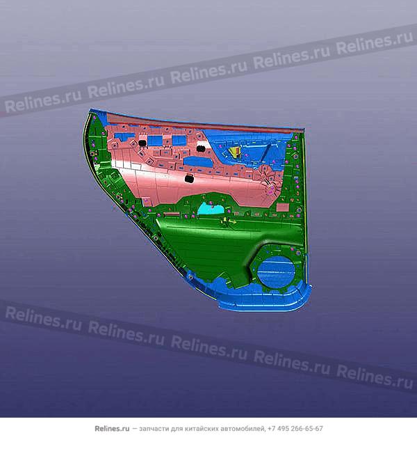 RR door trim panel RH with switch - 40300***AAABK