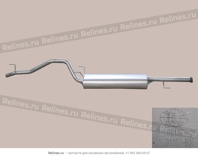 Muffler and tail pipe assy - 1201***B30