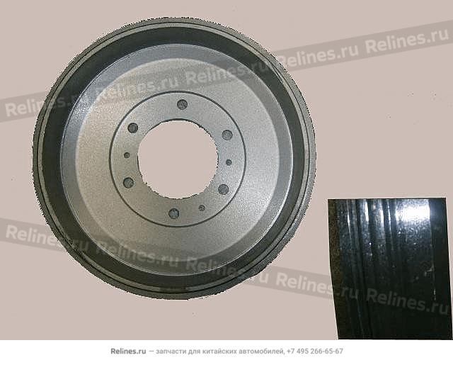 Rear brake drum - 3502***P01