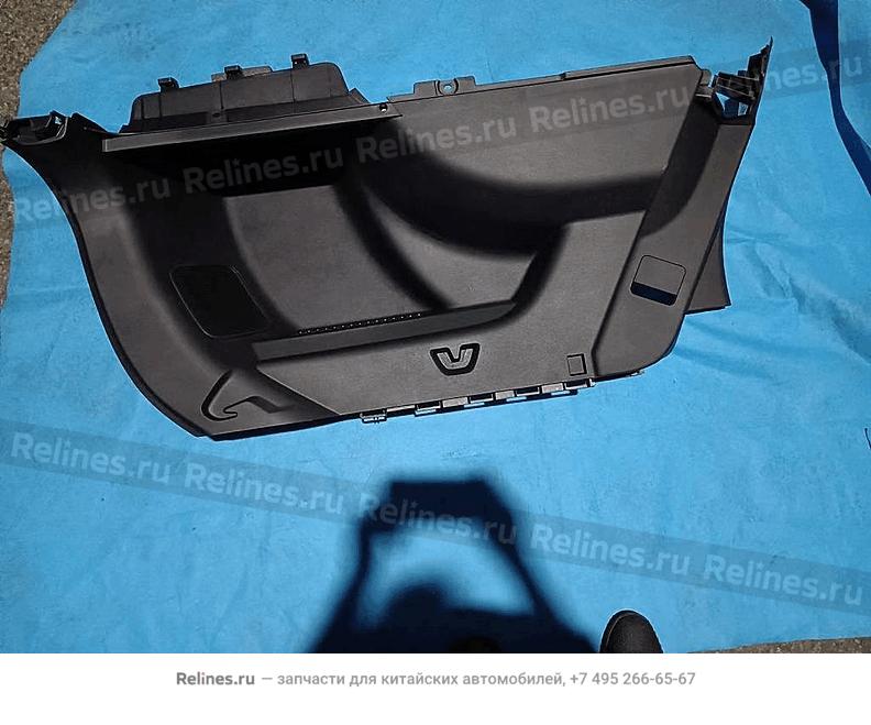 RH trim panel assy, trunk compartment