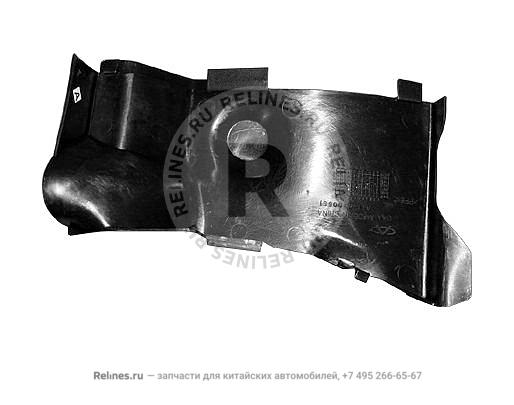 Hood - shield (RH head lamp UPR)