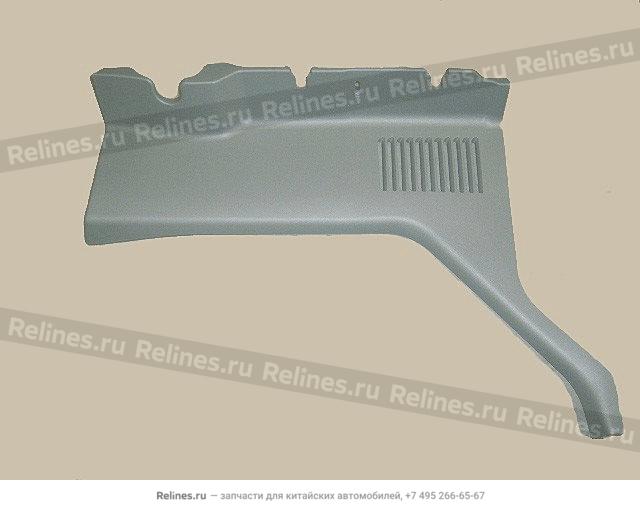 Накладка задней стойки дверного проема нижняя правая внутренняя