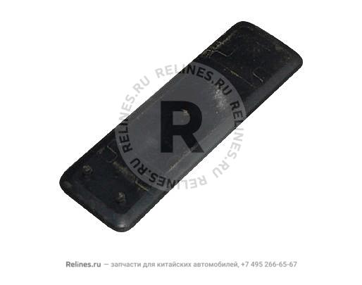 Armrest cover gasket