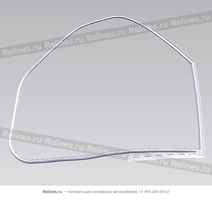 Assy,weatherstrip,RR door