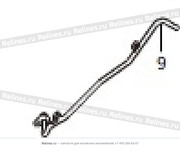 Water jacket outlet assembly