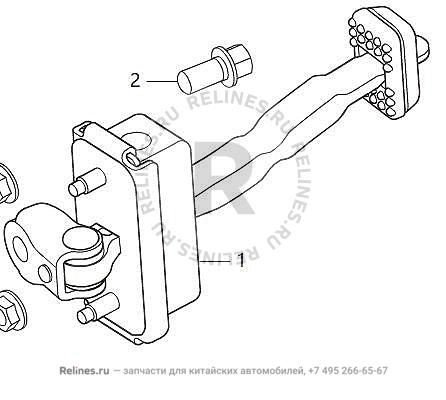 Ограничитель двери передней - 61091***W01A