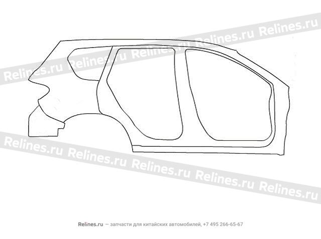 Sidewallotrpanelrh - 54011***Z36B