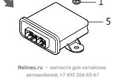 Блок управления afs основной - 36401***V86A