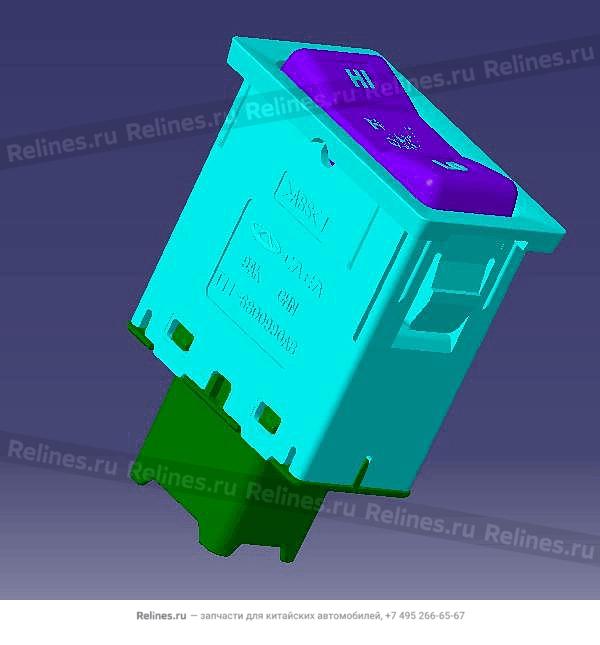 Heating switch-seat RH