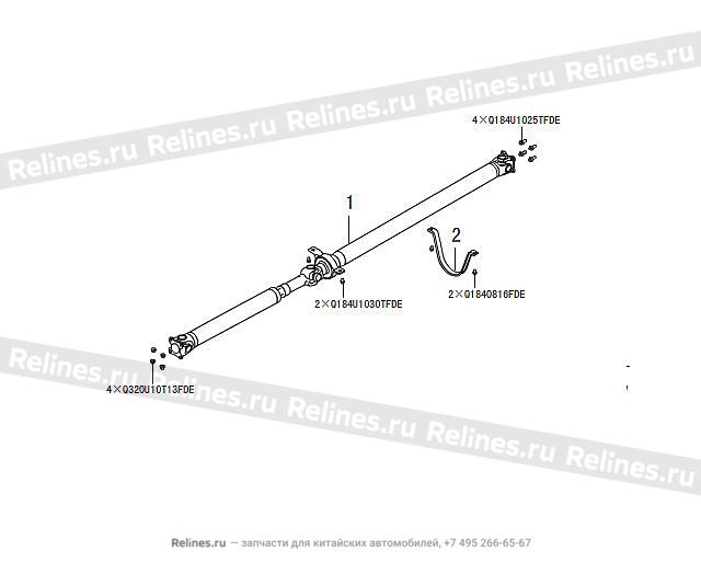 Intermediate transmission shaft assy