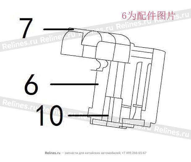 Batt anode fuse block