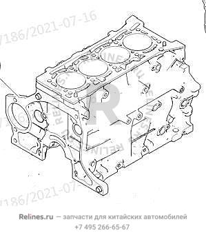 Блок цилиндров - 1002***EC56