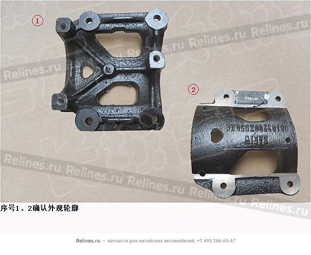 Compressor bracket assy